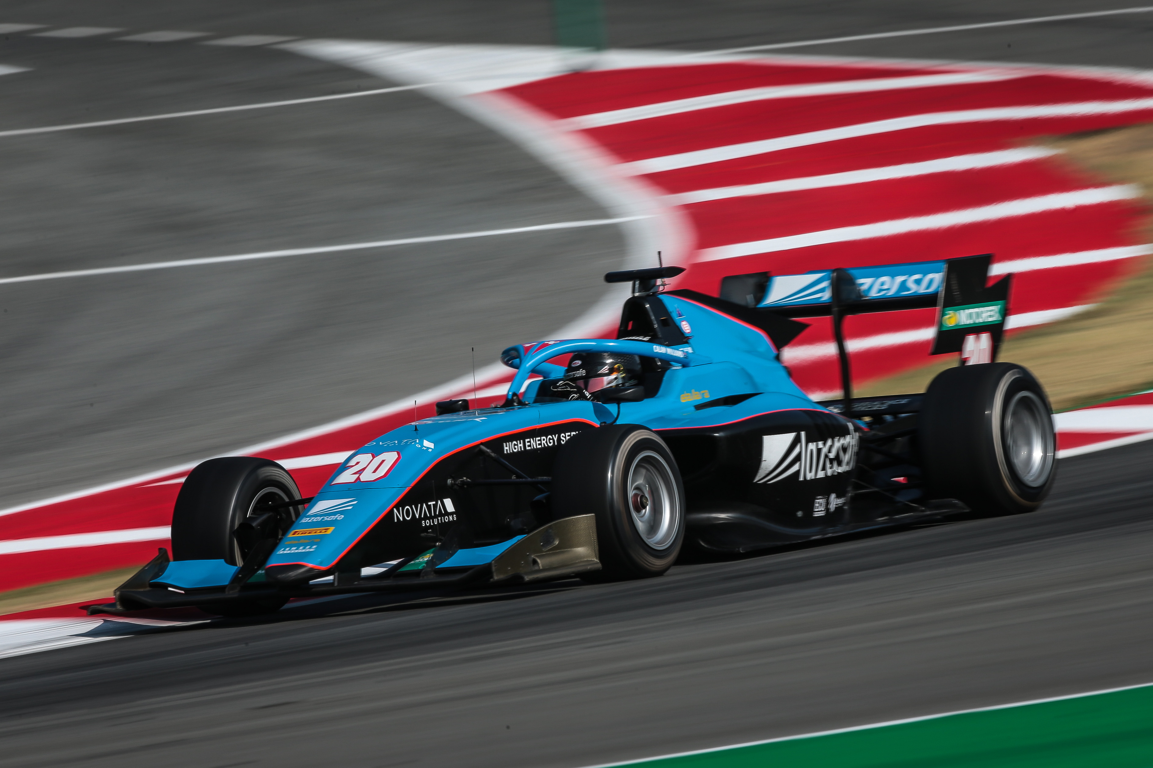 Calan Williams Racing Barcelona 2020
