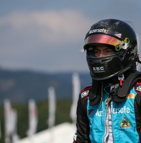 Calan Williams Racing helmet