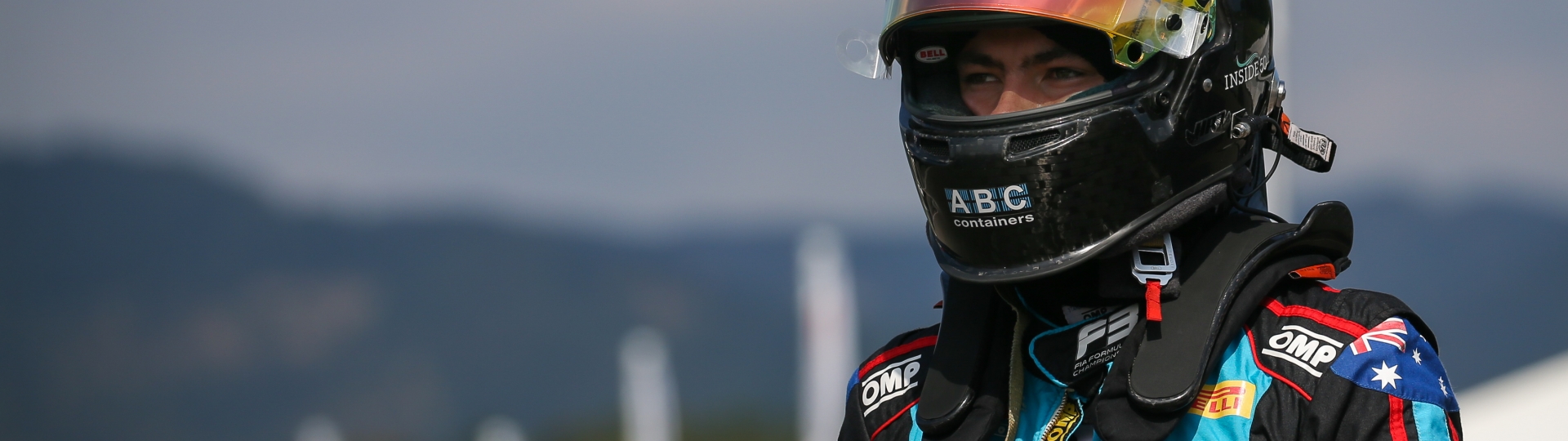 Calan Williams Racing helmet