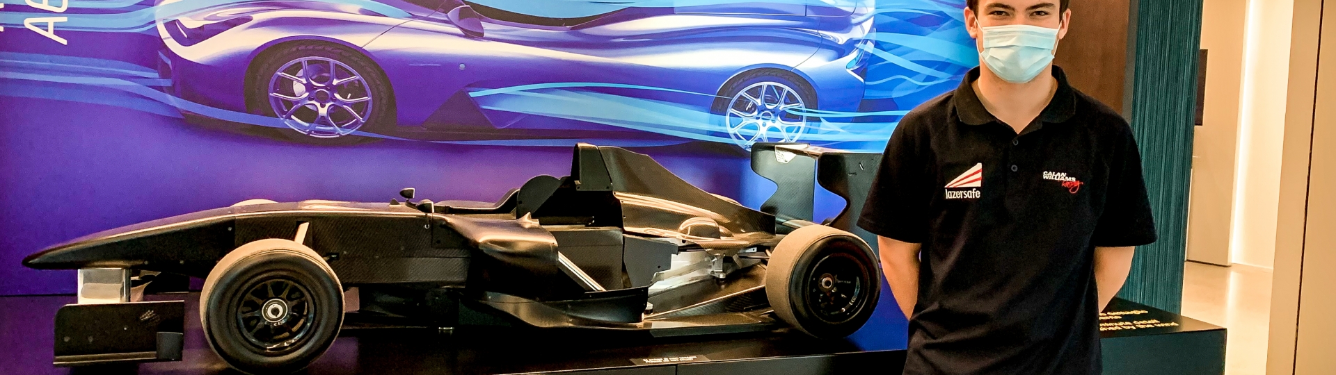 Calan Williams Racing at Dallara HQ