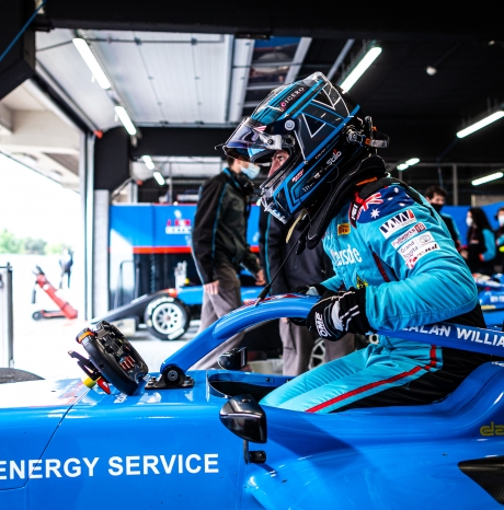 Calan Williams P1 Final Session at Barcelona