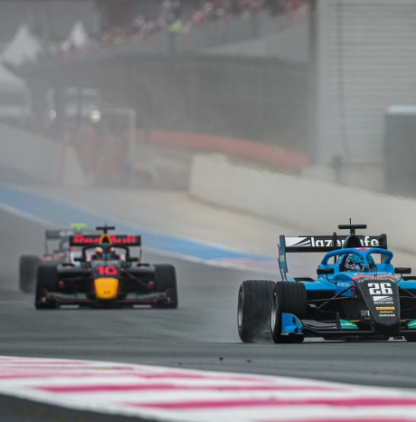 Calan Williams racing at Paul Ricard 2021