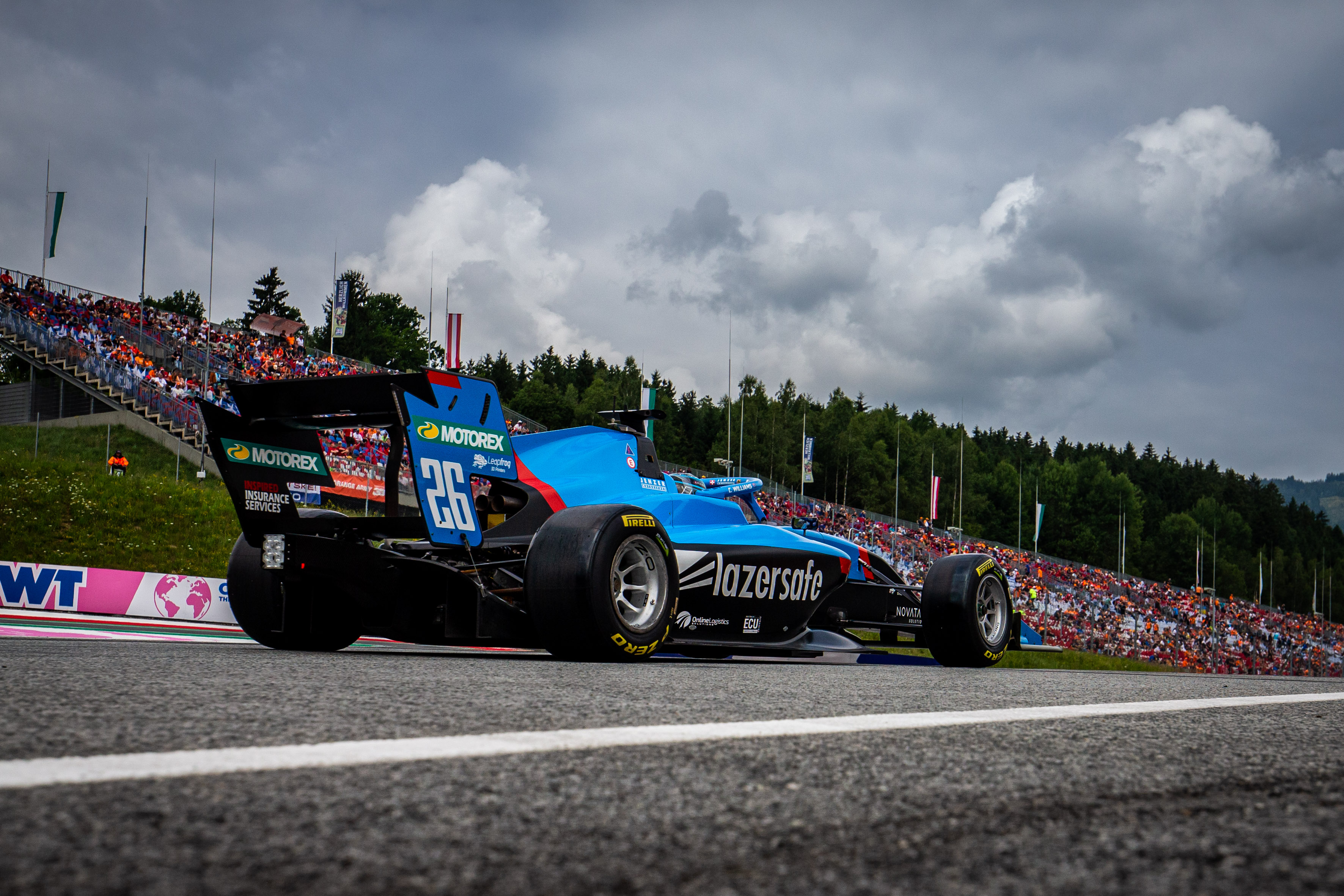 Calan Williams racing