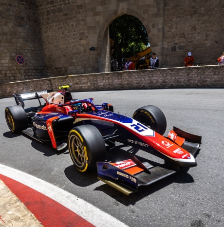 Qualifying at Baku