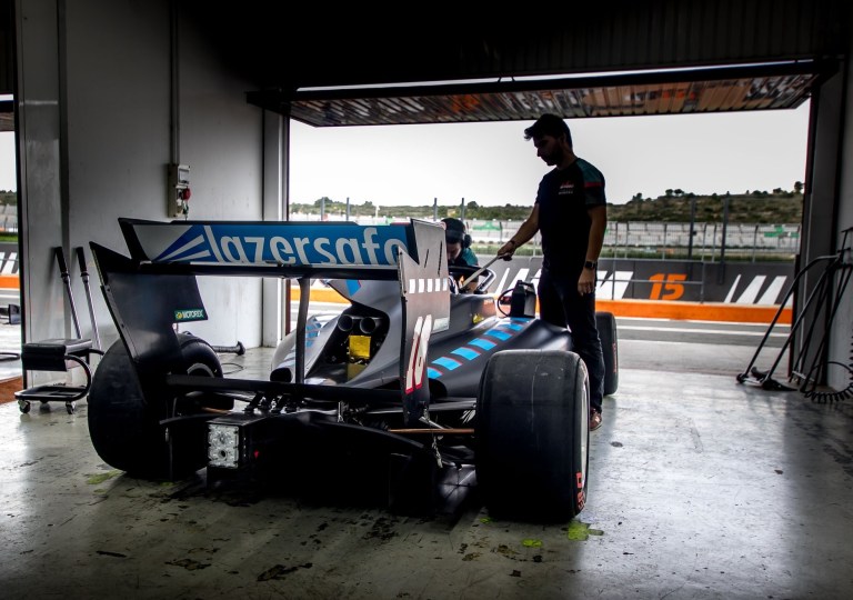 Calan Williams in the Garage