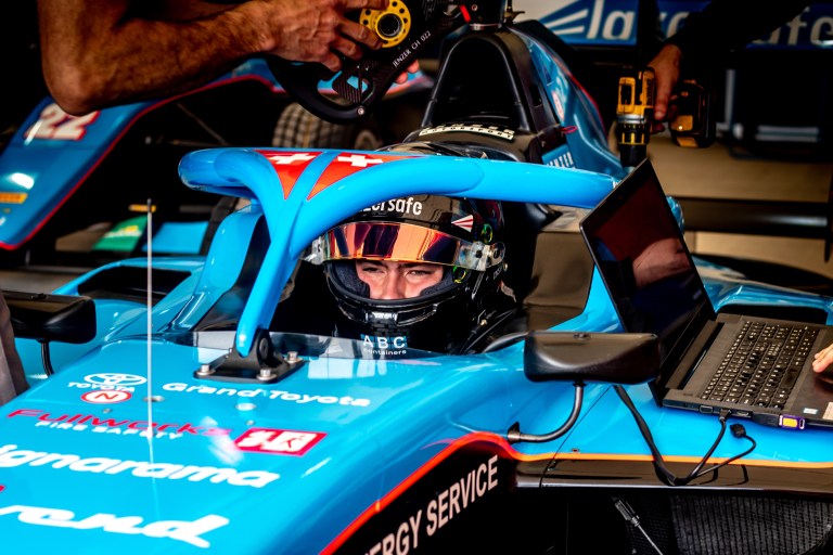 Calan Williams ready to race