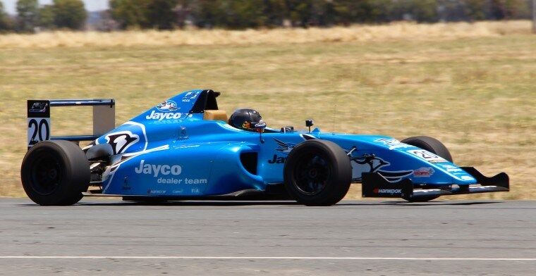 Calan Williams Formula 4 car