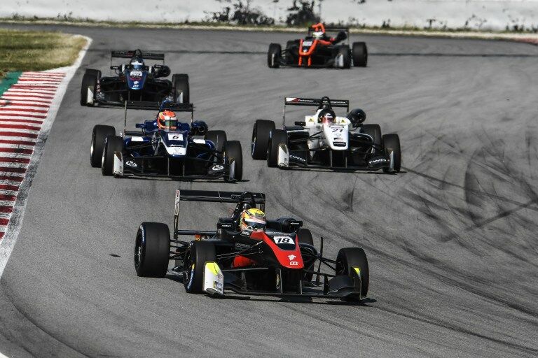 Calan Williams Racing in Bareclona 2019