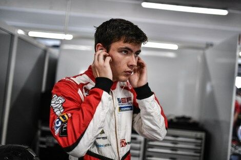 Calan Williams preparing to race