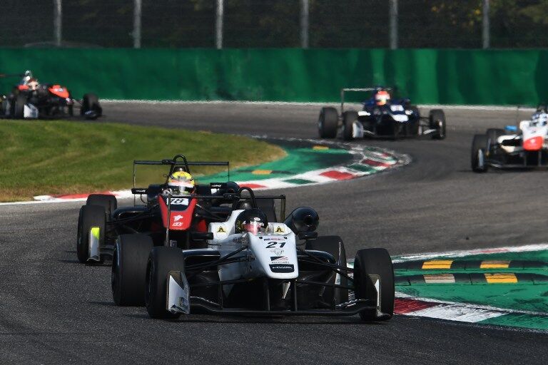 Calan Williams Racing in the lead