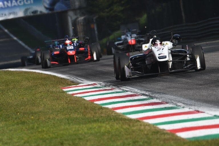 Calan Williams Racing in the lead