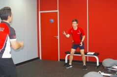 Calan Williams Training with Fortec