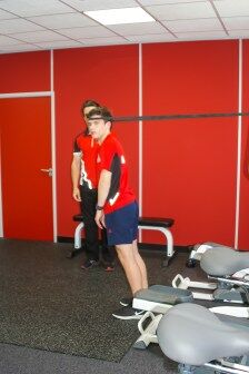 Calan Williams Training at Fortec