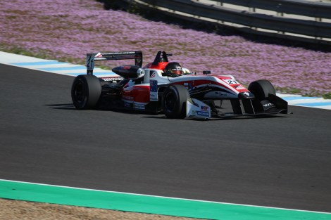 Calan Williams racing with Jerez