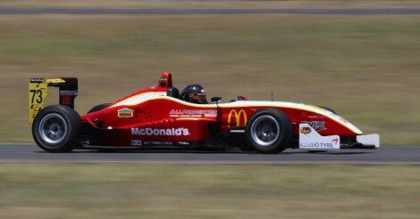 MacDonalds race car