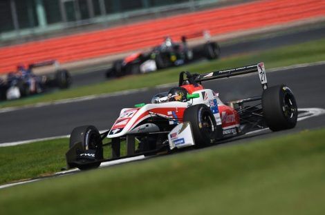 Calan Williams Racing action shot
