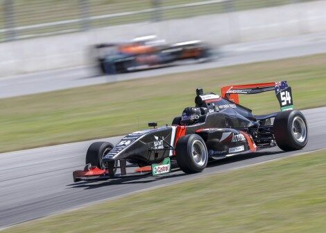 Calan Williams races in Toyota Racing Series