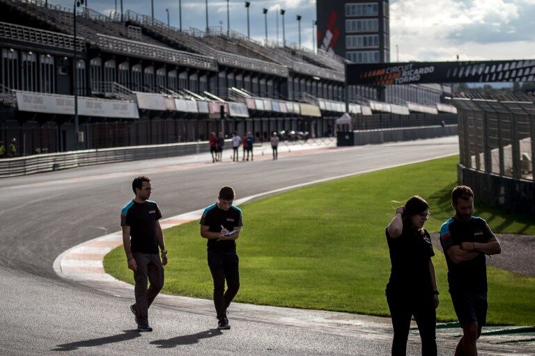 Calan Williams track walk in Valencia